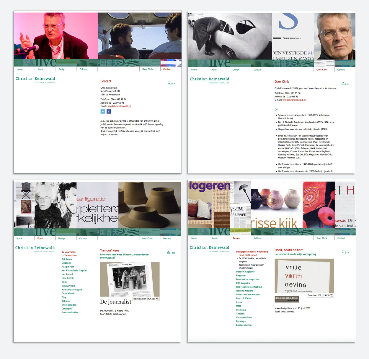 Chris Reinewald > Website