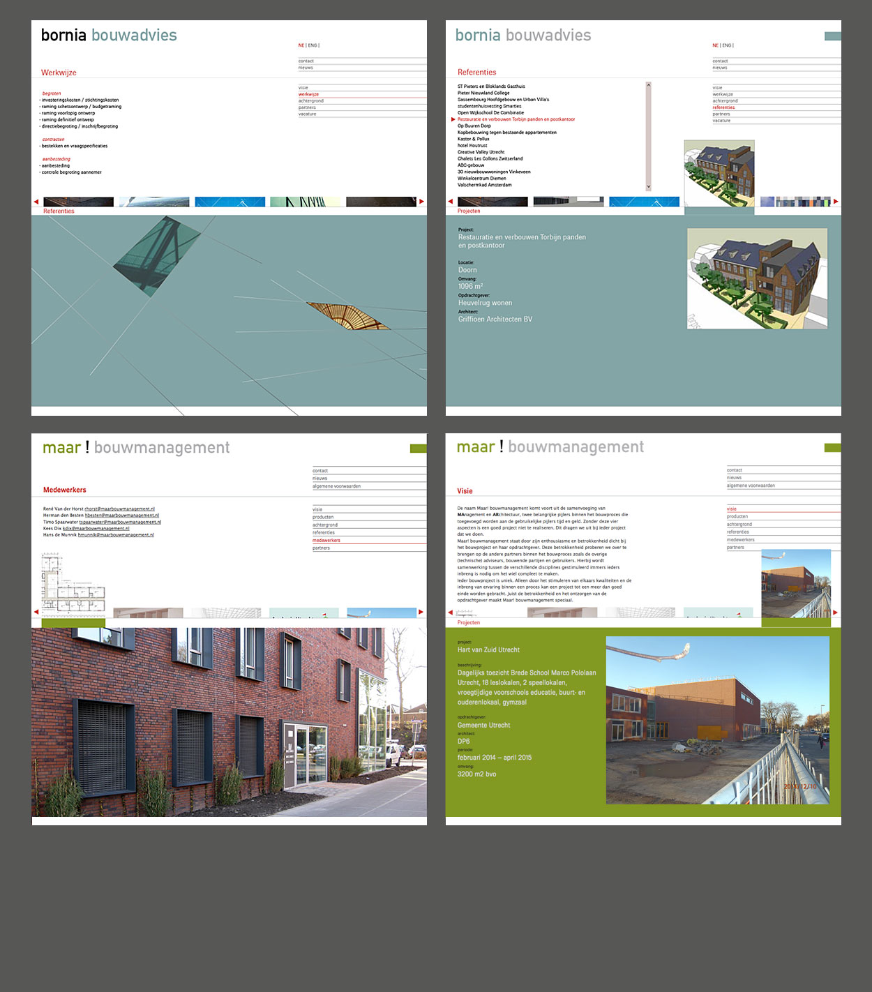 Bornia Bouwadvies > Website