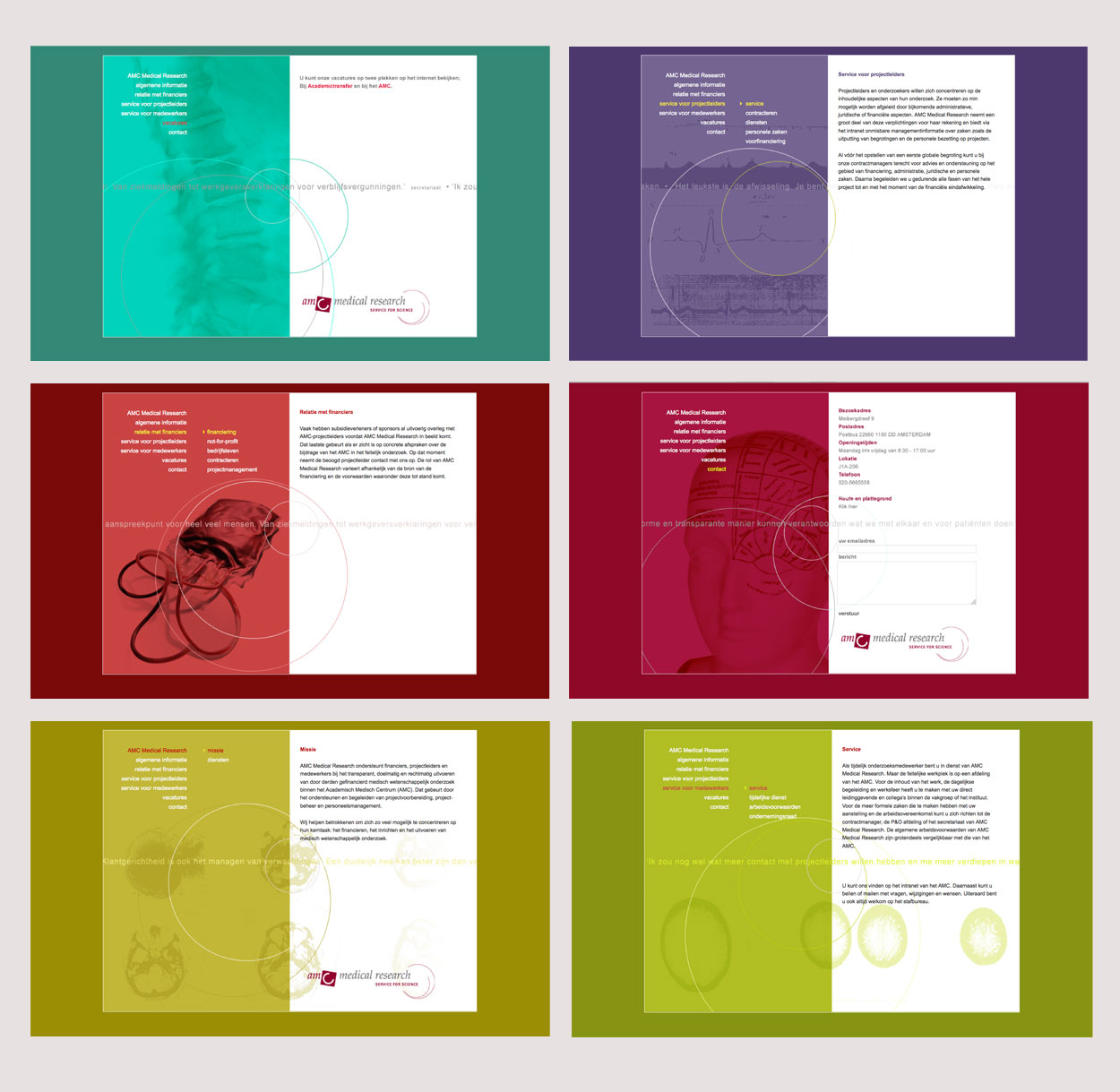 AMC Medical Research > Service for science